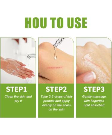 Goopgen Advanced Scar Repair Serum - Medical Grade Nature Treatment for Acne & Surgical Scars 2PCS - Buy Online on GoSupps.com