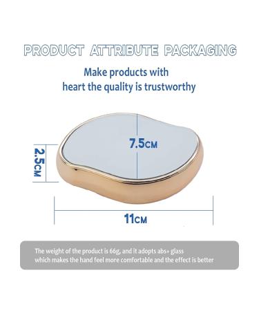 Crystal Hair Removal Eraser - Painless Leg Hair Remover for Men & Women - Buy Online on GoSupps.com