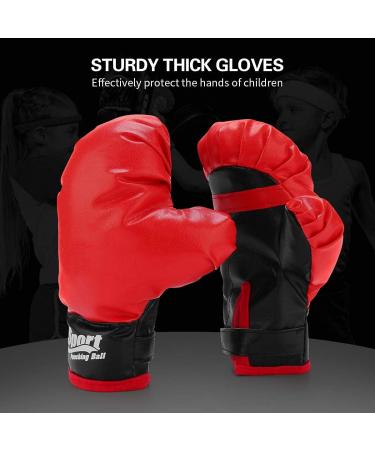 Punching Bag for Kids with Boxing Glove - Adjustable Height Stand | Fun & Exercise for 3-8 Year Olds | Perfect Gift Idea - Buy Online on GoSupps.com