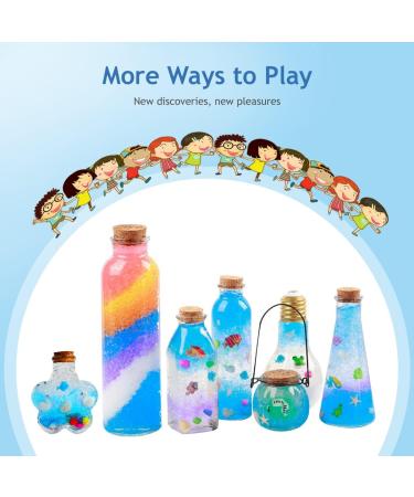 500PCS Large Water Gel Beads - Non-Toxic Sensory Balls for Kids and Plants - Rainbow Mix for Wedding Decor - Color Mixing-500Pcs - Buy Online on GoSupps.com