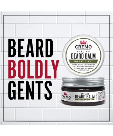 Buy Cremo Beard Balm Cedar Forest 2 oz - Ultimate Styling & Conditioning - Buy Online on GoSupps.com