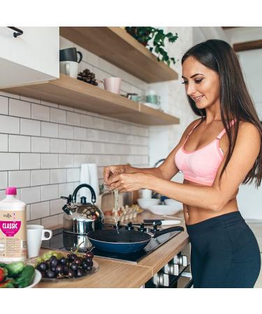 Huxol Classic Liquid Sweetener | 1L | Vegan Lactose-Free Gluten-Free | Low-Calorie Cyclamate & Saccharin | Perfect for Desserts Smoothies & Fruit Salads - Buy Online on GoSupps.com
