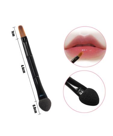 2-in-1 Mini One-Way Lip & Eyeshadow Brush Set - 100 Pieces for Flawless Makeup Application | Rose Blower Design - Buy Online on GoSupps.com