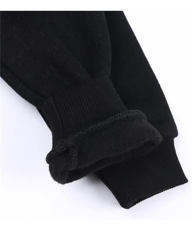 Kids Boy Girls Black Fleece Hoodie - Soft Winter Sweatshirt for 8-9 Years - Buy Online on GoSupps.com