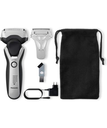 Buy Panasonic Wet/Dry Razor ES-RT67 Bundle with Nose/Ear Hair Cutter ER-GN-30K - 3 Shear Elements Long-Haired Cutter 5-Stage Battery Indicator - International Shipping Available - Buy Online on GoSupps.com