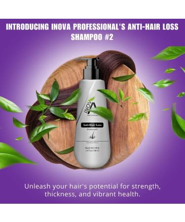Buy Anti-Hair Loss Shampoo #2 - MCB Biotechnology & Silk Spider Formula | 11 Oz | International Shipping Available - Buy Online on GoSupps.com