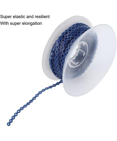 Blue Transparent Dental Orthodontic Rubber Arches & Power Chains | Portable Elastic Braces Accessories - Buy Online on GoSupps.com