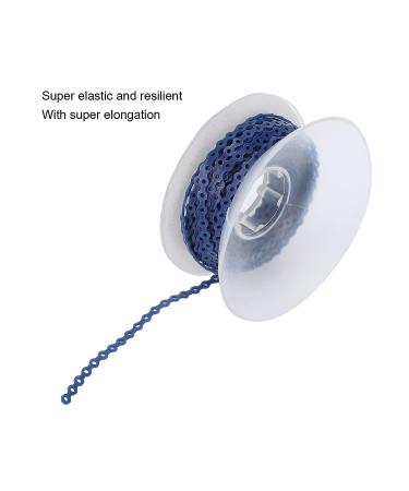 Orthodontic Rubber Chain - Blue Elastic Dental Brace Power Chain Accessory - Buy Online on GoSupps.com