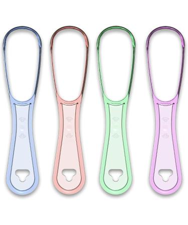 Buy WILsem Tongue Cleaner Scraper - Multicolor Oral Hygiene Tool for Fresh Breath | International Shipping Available - Buy Online on GoSupps.com