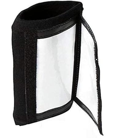 Pro Athletics QB Playbook Wristband - 12-Pack Black | Football Quarterback Play Wristbands for Youth, 3 Compartments - Wrist Coach for All Sports - Buy Online on GoSupps.com