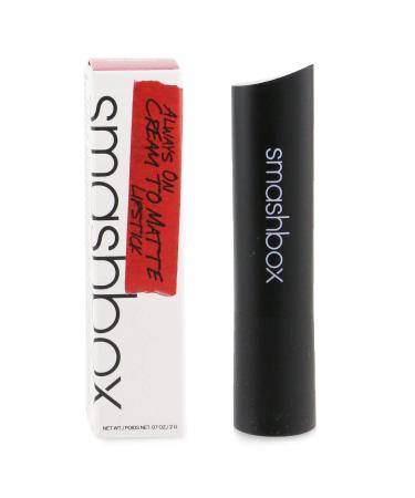 Smashbox Always On Cream to Matte Lipstick in Just Barely - Long-Lasting Lip Color - Buy Online on GoSupps.com