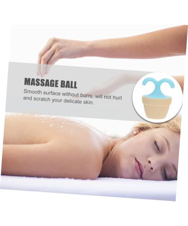 Buy Cabilock 2 STK Roller Ball Massage Device - Portable Manual Massager for Deep Muscle Relief | Ideal Hand & Calf Roller | 6.5x5cm Blue - Buy Online on GoSupps.com