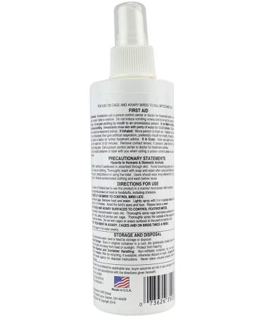 Scalex Mite & Lice Spray for Birds - 8 oz | Effective Pest Control Solution - Buy Online on GoSupps.com