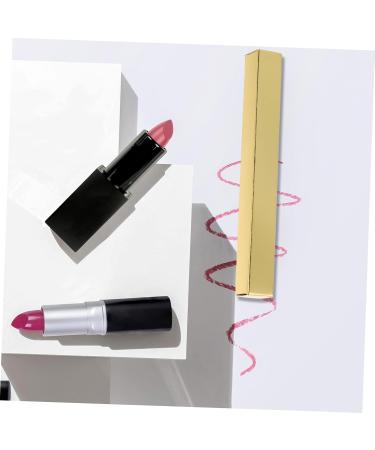  POPETPOP POPETPOP 50 Boxes Lip Gloss Box Lipstick Box Eye Case Eyebrow Tweezers Led Lip Gloss Plumping Gold Card Cosmetic Gift Box - Buy Online on GoSupps.com