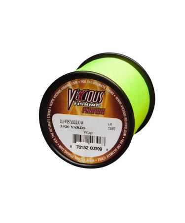 Panfish HI-VIS Yellow 8lb Test Fishing Line