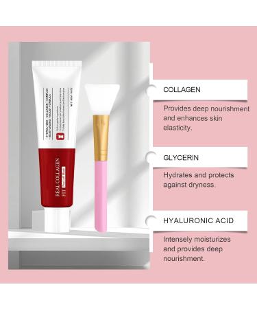 futiu Collagen Peel-Off Mask With PVA & Glycerin - Tightens Pores Boosts Smoothness Enhances Firmness Reduces Blackheads Nourishes Skin(#2) - Buy Online on GoSupps.com