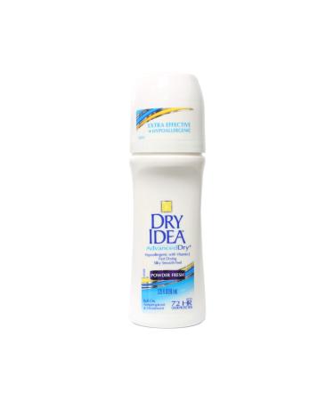 Dry Idea Anti-Perspirant Deodorant Roll-On Advanced Dry Powder Fresh 3.25 oz ( Pack of 5) 3.25 Ounce (Pack of 5)