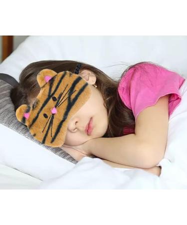 2 Pack Cute Animal Sleep Masks for Girls - Panda and Cat Design - Soft Plush Blindfold for Women - Perfect for Travel, Nap, and Night Sleeping - Buy Online on GoSupps.com