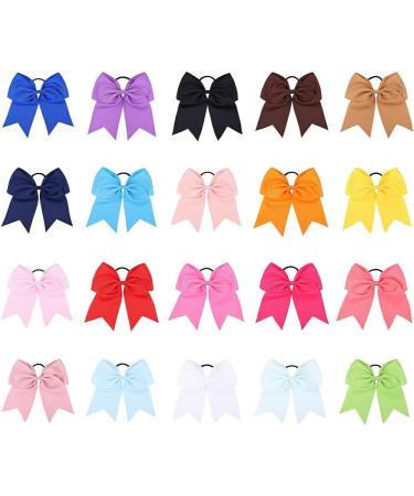 Nilioyul Lightweight Hair Scrunchies Wide Applications Non-slip Polyester Bow Hair Scrunchies Bow Hair Bobbles Hair Ties Easy 12 - Buy Online on GoSupps.com