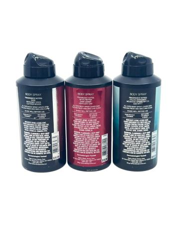 Bath and Body Works Gift Pack for Holiday Deodorizing Body Spray - Graphite Bourbon and Freshwater 3.7oz each Graphite Bourbon Freshwater 3.7 Fl Oz (Pack of 3) - Buy Online on GoSupps.com
