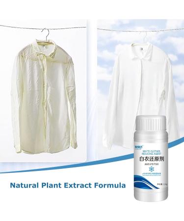 Laundry Booster - Laundry Brightener Clothes Bleach | High Efficiency Enzyme Odor Removal Stain Remover for White Shirt Dress Sheets White Fabric Klufo - Buy Online on GoSupps.com