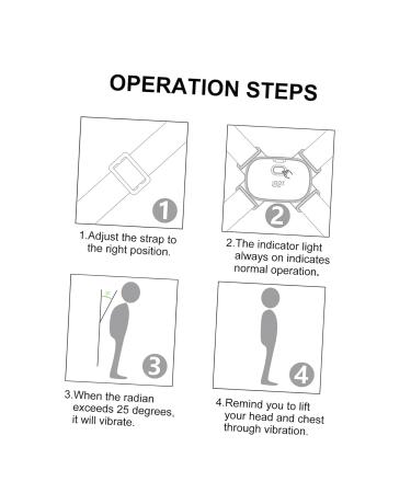 FRCOLOR Posture Support Belt for Men & Women - Flexible Humpback Corrector - Upper Back & Shoulder Support Strap - Buy Online on GoSupps.com