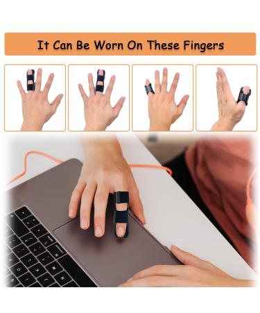 LICQIC Finger Splint Support for Broken or Bent Fingers - Arthritis Pain Relief - 4 Pcs Set - Buy Online on GoSupps.com