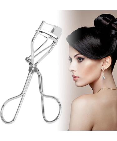 Eyelash Curler Silver White Metal Stainless Steel Eye Lashes Curlers - Buy Online on GoSupps.com