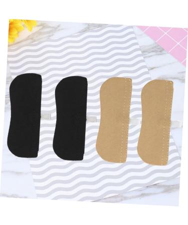 FRCOLOR Heel Cushion Pads for Women - 2 Pairs Non-Slip Heel Grips & Inserts for High Heels & Pumps - Comfortable Leather Liner for Heel Slippage - Buy Online on GoSupps.com