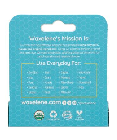 Waxelene Original Organic Multipurpose Ointment - Pack of 5 | Best Lip Balm for Eczema Chapped Skin & Dryness - Ideal Moisturizer for Lips Face & Body - Buy Online on GoSupps.com