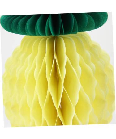 ABOOFAN Pineapple Decor 15 Pcs Plant Decor Honeycomb Party Favors Party Decor Honeycomb Pineapple Party Supplies Paper Pineapple Party Supplies - Buy Online on GoSupps.com