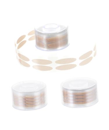 Housoutil 3 Rolls Reel Double Eyelid Stickers Tapes Eyelid Tape Clear Female Eyelid Stickers Olives Breathable