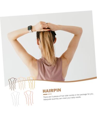 FRCOLOR 10 Pieces Hair Pin Teeth Hair Stick Women Hair Bun Fork Hair Bun Stick French Wedding Hair Clips Hair Bun Clip Hair Fork Updo Hair High Pure Copper Miss - Buy Online on GoSupps.com