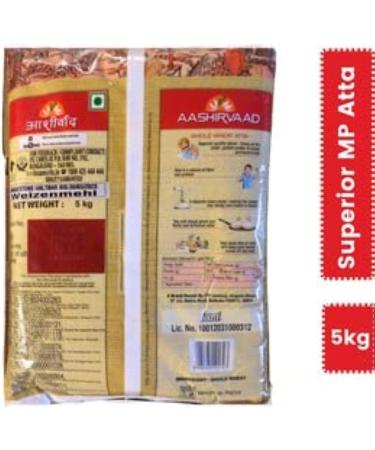 Aashirvaad Atta 5Kg - Premium Quality Whole Wheat Flour for Perfect Rotis - Buy Online on GoSupps.com