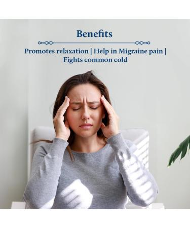 Buy Blue Nectar Vishranti Destress Roll-On & Meditation Oil | 9 Herbs with Cinnamon Clove Ginger & Mint | 0.3 Fl Oz - International Shipping Available - Buy Online on GoSupps.com