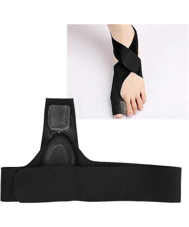 Bordstract Hallux Valgus Corrector - Adjustable Bunion Rail Orthopedic Toe Separator for Day & Night Comfort - Black (Left) - Buy Online on GoSupps.com