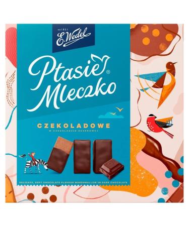 WEDEL Ptasie mleczkoChocolate Flavour Marshmallow in Milk Chocolate