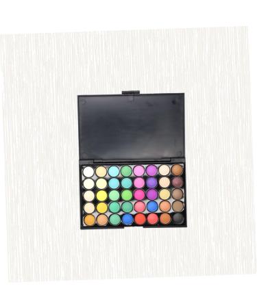 FOMIYES 40 Shadow Lustre Ladies Colors Eye Combination Multicolor Pearly Cosmetic Pallet Girls for 1 count (Pack of 1) As Shown - Buy Online on GoSupps.com