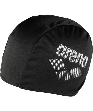 ARENA Swimming Cap -002467 | One Size Black Swim Cap for Optimal Performance | International Shipping Available - Buy Online on GoSupps.com