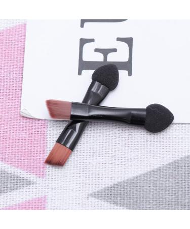 FRCOLOR 60 Pcs Eye Shadow Applicator Set - Black Makeup Blending Brushes & Disposable Sponge Applicators for Flawless Makeup Application - Buy Online on GoSupps.com