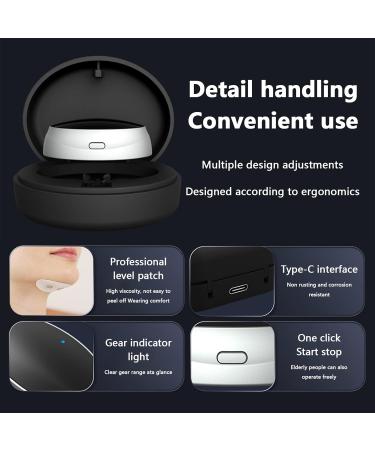 Intelligent Electric Anti-Snoring Device - Smart & Adjustable Snoring Stopper for Better Sleep - Buy Online on GoSupps.com