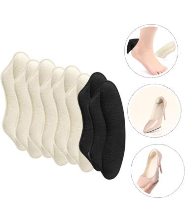 FOMIYES 12 Pairs Heel Pads - Convenient Heel Protectors & Inserts for Loose Shoes - Faux Leather Shoe Liner Stickers for Women - Portable Comfort Supplies - Buy Online on GoSupps.com