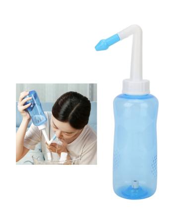 Nasal Douche Set 500 ml with 3-Hole Nozzle and Single Hole Nozzle for Adults and Children for Nasal Cleaning and Nasal rinsing colds Allergies Dry noses