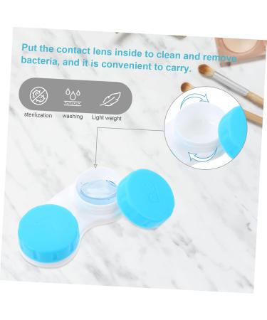 Buy Healvian 90pcs Eye Case Kit - Left & Right Eye Containers | Travel Box - Durable Plastic Holders for Contact Lenses - Buy Online on GoSupps.com
