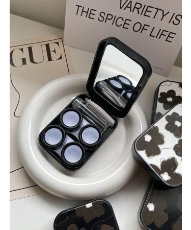 Buy Miedeon Travel Contact Lens Etui - 4-Piece Container Set for Contact Lenses - Durable & Portable (White) - Buy Online on GoSupps.com
