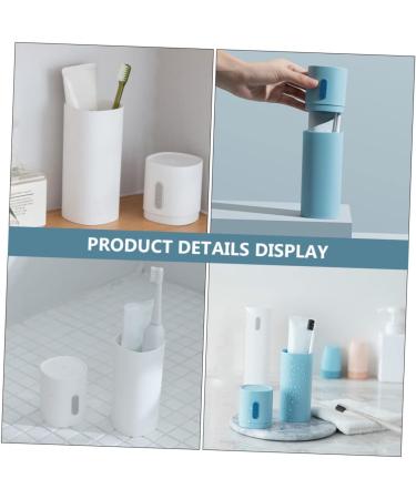 Frcolor Travel Toothbrush & Toothpaste Holder Set - 2 Piece Etui for Easy Travel & Hygiene - Buy Online on GoSupps.com