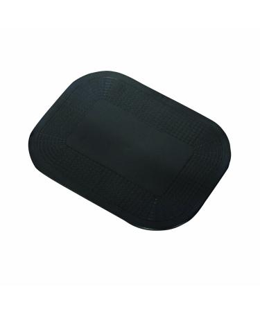 Dycem 50-1591BLK Non-Slip Rectangular Pad 10 x 14 Black 10 X 14 Black