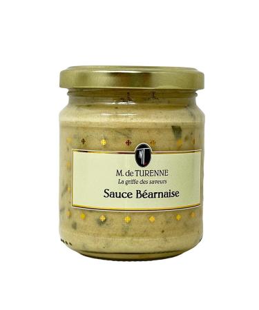M. de Turenne B arnaise Sauce with Tarragon - Authentic French Gourmet Sauce in 190g Jar for International Shipping - Buy Online on GoSupps.com