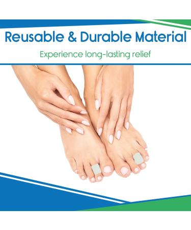 ViveSole Toe Sleeve Protectors (24 Pack) - Silicone Cushion Tube Pads for Small Toes - Blister Prevention and Callus Treatment - Reduce Friction and Overlapping - Women's Foot Care Solution - Buy Online on GoSupps.com