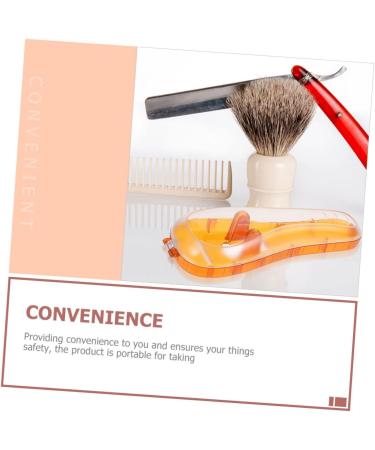 Minkissy 6-Piece Razor Storage Box - Travel Hard Case for Manual Razors & Shaver Blades - Durable Razor Holder & Etui for Bortschneider Razor Accessories - Buy Online on GoSupps.com